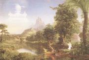 Thomas Cole The Voyage of Life Youth (mk09) oil on canvas